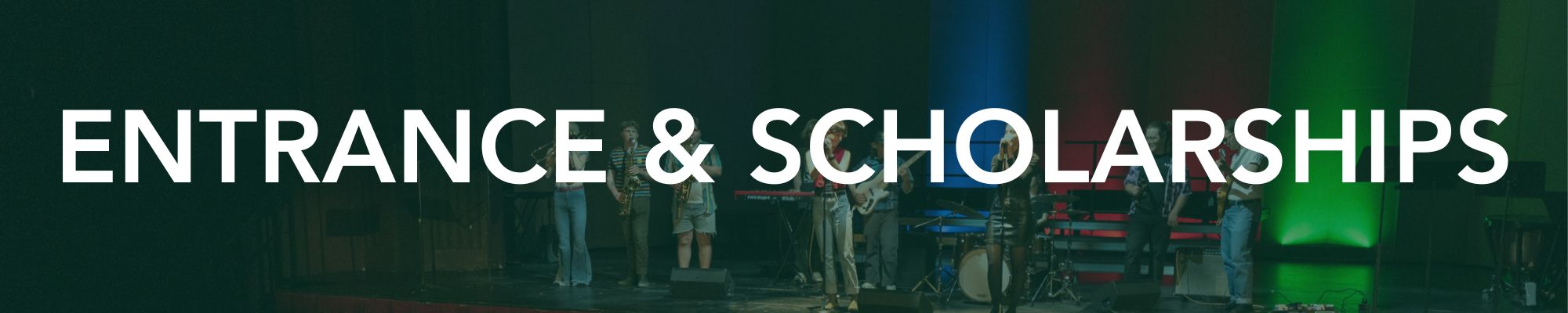 entrance and scholarships