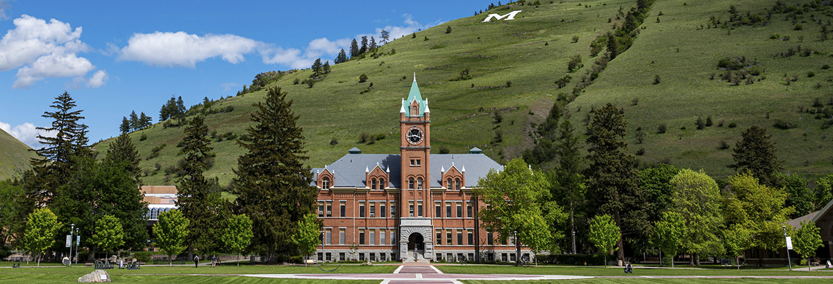 Main Hall at the University of Montana