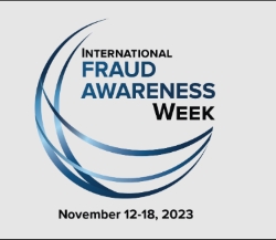 International Fraud Awareness Week November 12 - 18 2023