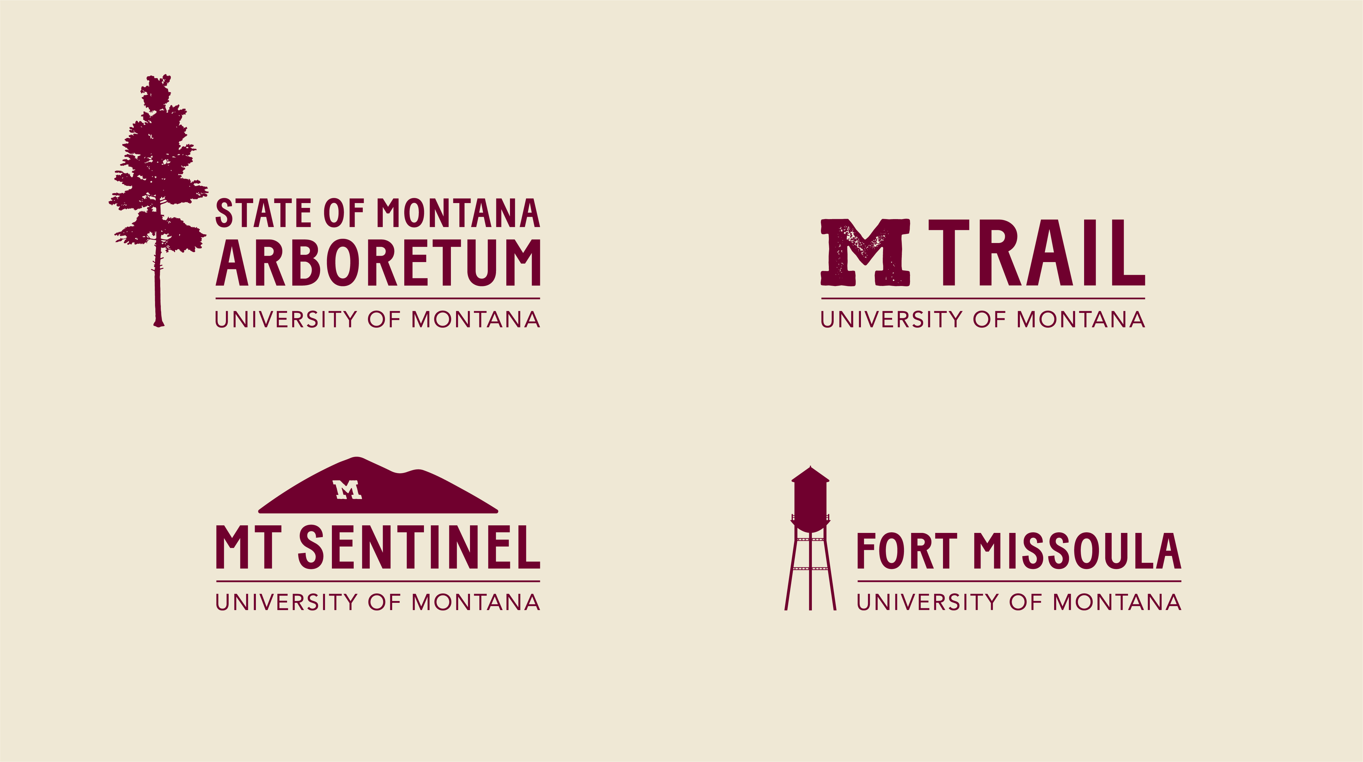 state of montana arboretum, university of Montana, M Trail University of Montana, Mt Sentinel, Fort Missoula