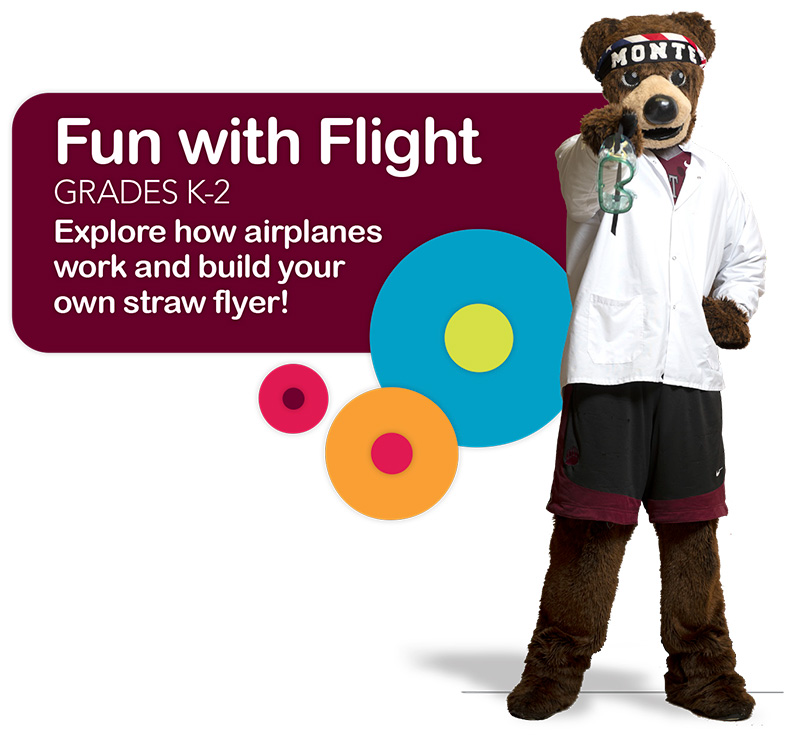 Fun with Flight (grades K-2): Explore how airplanes work and build your own straw flyer!